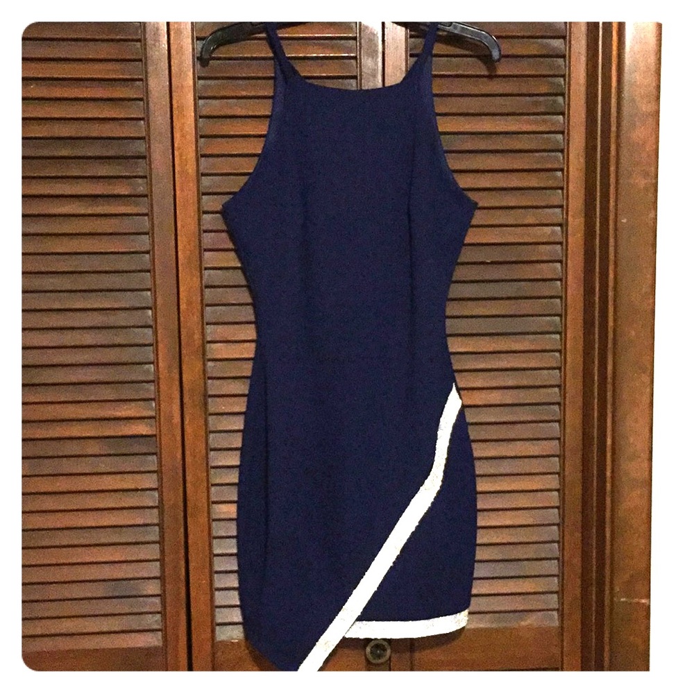 Navy blue dress